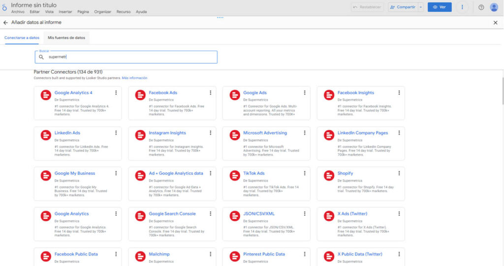 how to connect supermetrics looker studio
